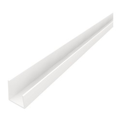 Ukončovací PVC profil tl. 12,5 mm, délky 3 m
