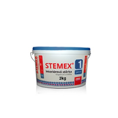 Interiérová disperzní stěrková omítka STEMEX® 1, 2kg