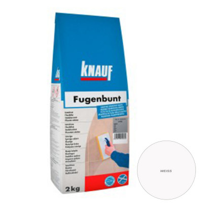 Spárovací hmota KNAUF FUGENBUNT, 2 kg, Weiss - bílá