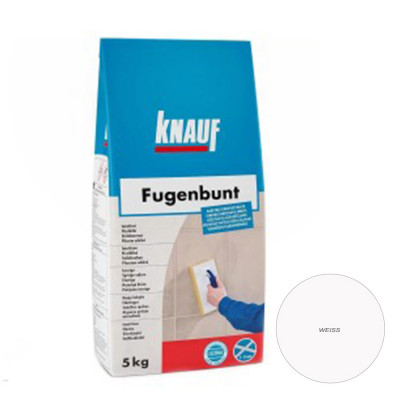 Spárovací hmota KNAUF FUGENBUNT, 5 kg, Weiss - bílá