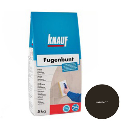 Spárovací hmota KNAUF FUGENBUNT, 5 kg, Anthrazit