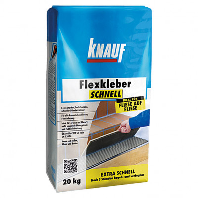 FLEXKLEBER SCHNELL - Rychleschnoucí flexibilní lepidlo 25 kg